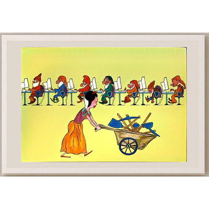 Marian Lupu 29x21cm Orijinal Karikatür BOD05433