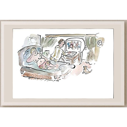 Vladimir Schmid 29x21cm Orijinal Karikatür BOD05454