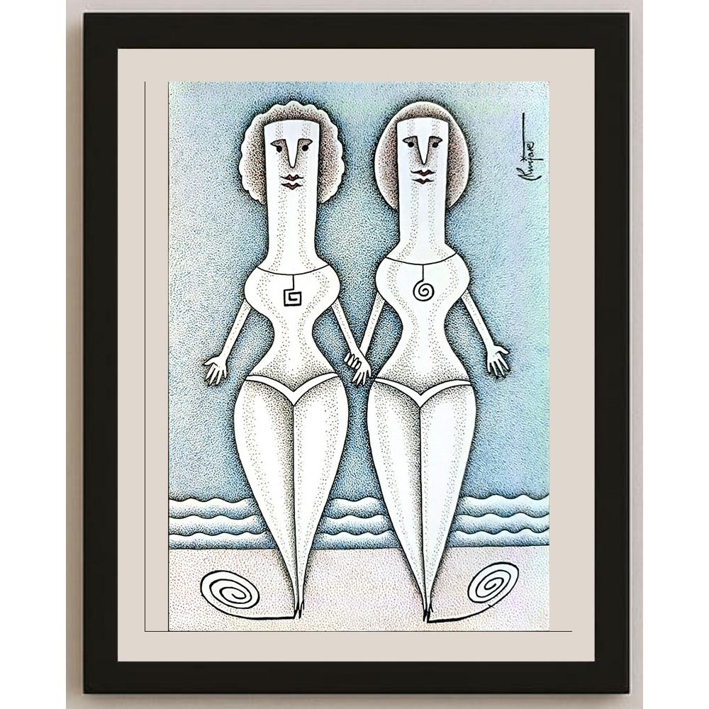 Miodrag Kurjak 29x21cm Orijinal Karikatür BOD05491