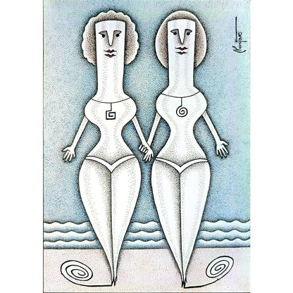 Miodrag Kurjak 29x21cm Orijinal Karikatür BOD05491
