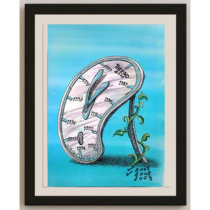 Shahriar Asadi 29x21cm Orijinal Karikatür BOD05515