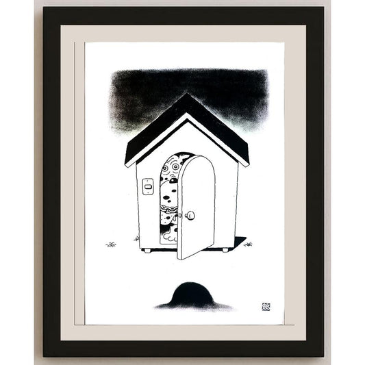 Unknown 29x21cm Orijinal Karikatür BOD05516