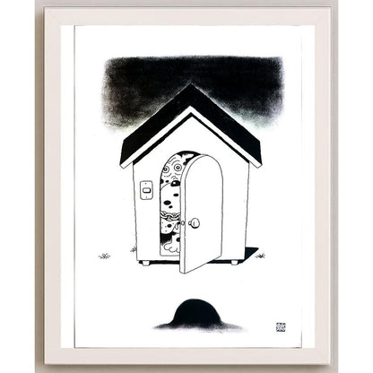 Unknown 29x21cm Orijinal Karikatür BOD05516