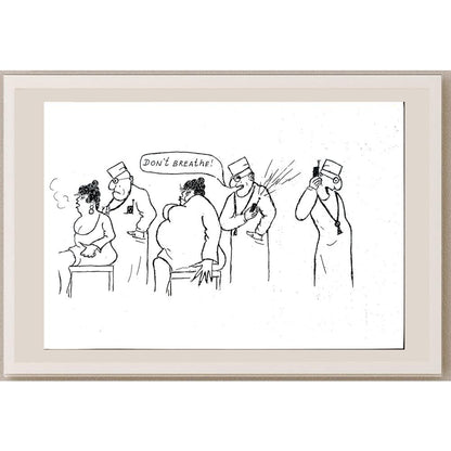 Yosef Fayer 33x23cm Orijinal Karikatür BOD05522