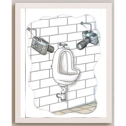 Ivan Kovacik 29x21cm Orijinal Karikatür BOD05550