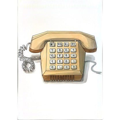 Ivan Kovacik 29x21cm Orijinal Karikatür BOD05552