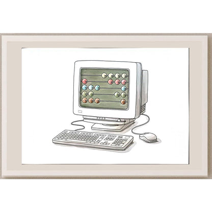 Ivan Kovacik 29x21cm Orijinal Karikatür BOD05553