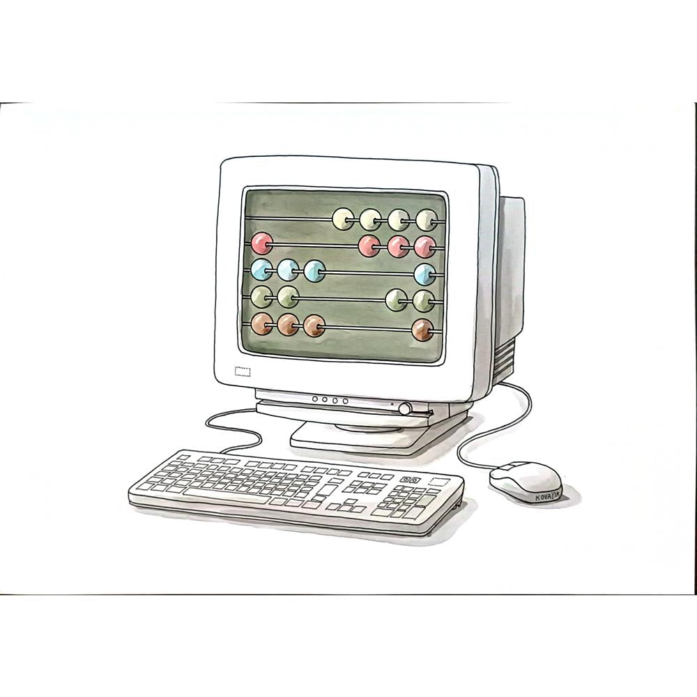 Ivan Kovacik 29x21cm Orijinal Karikatür BOD05553
