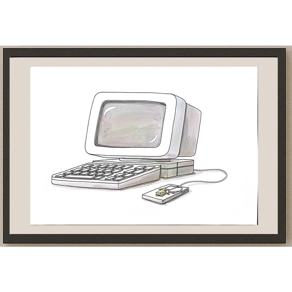 Ivan Kovacik 29x21cm Orijinal Karikatür BOD05556