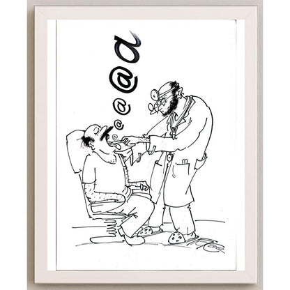 Frantisek Kratochvil 29x21cm Orijinal Karikatür BOD05561