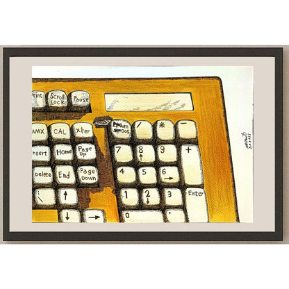 Mohammad Babaei 29x21cm Orijinal Karikatür BOD05596