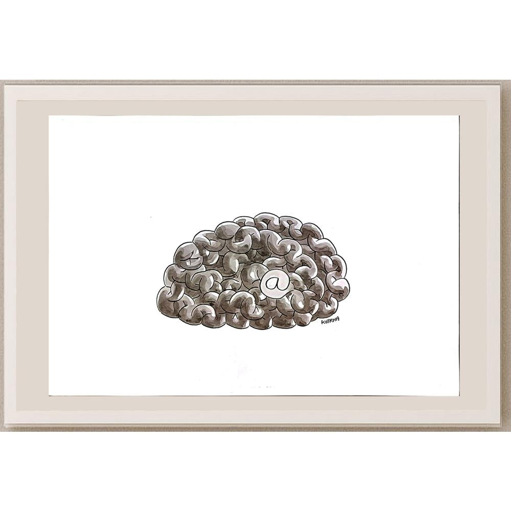 Lubomir Kotrha 29x21cm Orijinal Karikatür BOD05609