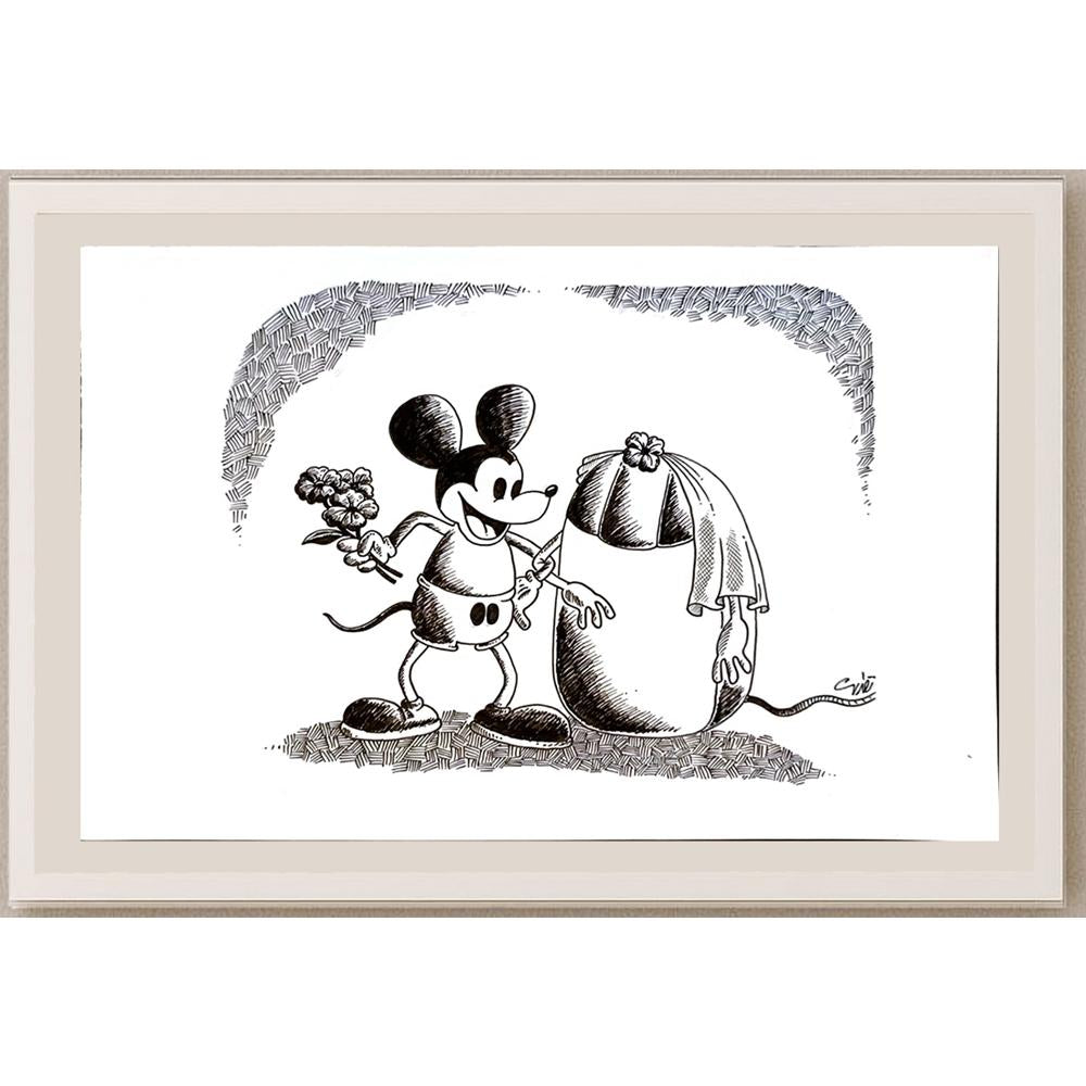 Mahmood Nazari 29x21cm Orijinal Karikatür BOD05628
