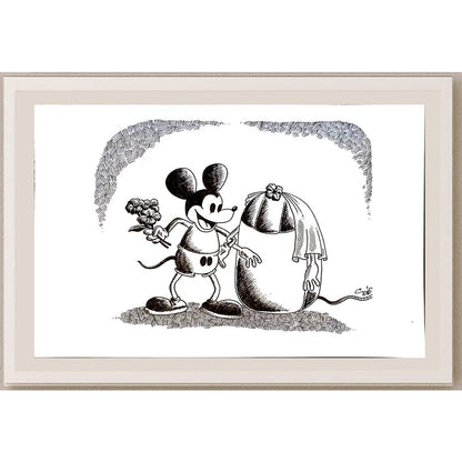 Mahmood Nazari 29x21cm Orijinal Karikatür BOD05628