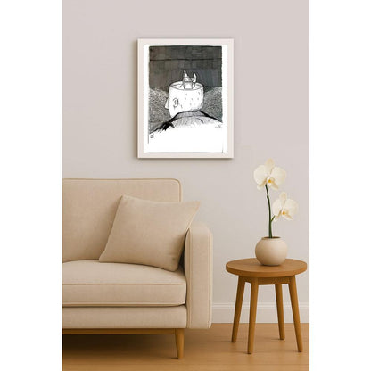 Pezhman Alipoor 29x21cm Orijinal Karikatür BOD05641