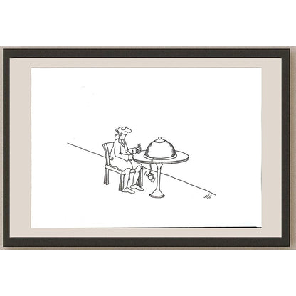 Payam Pourfalah 29x21cm Orijinal Karikatür BOD05645