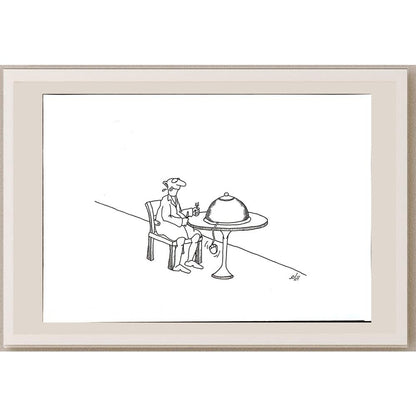 Payam Pourfalah 29x21cm Orijinal Karikatür BOD05645