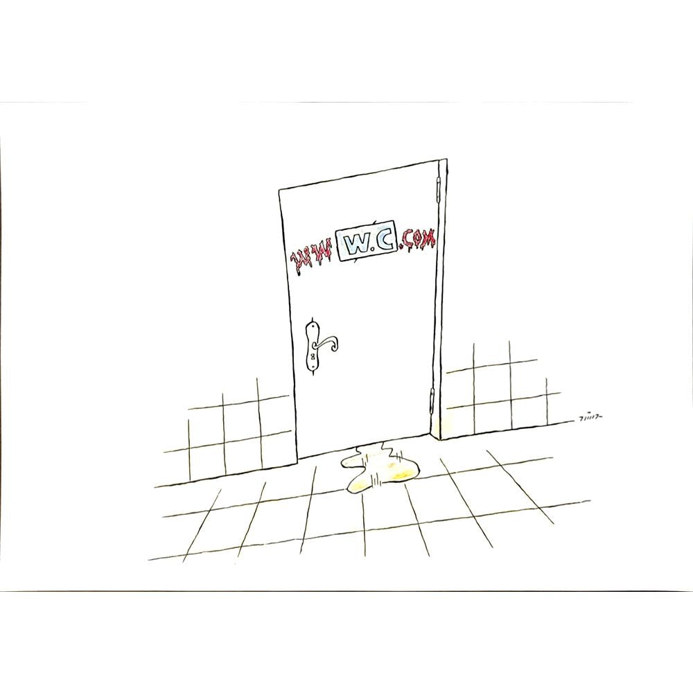 Hassanzadeh Khossrow 29x21cm Orijinal Karikatür BOD05648