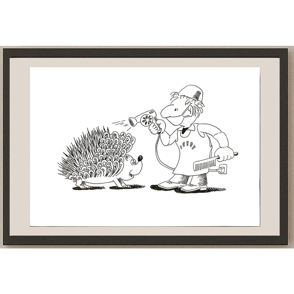 Ma Heng Chao 29x21cm Orijinal Karikatür BOD05665