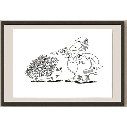 Ma Heng Chao 29x21cm Orijinal Karikatür BOD05665