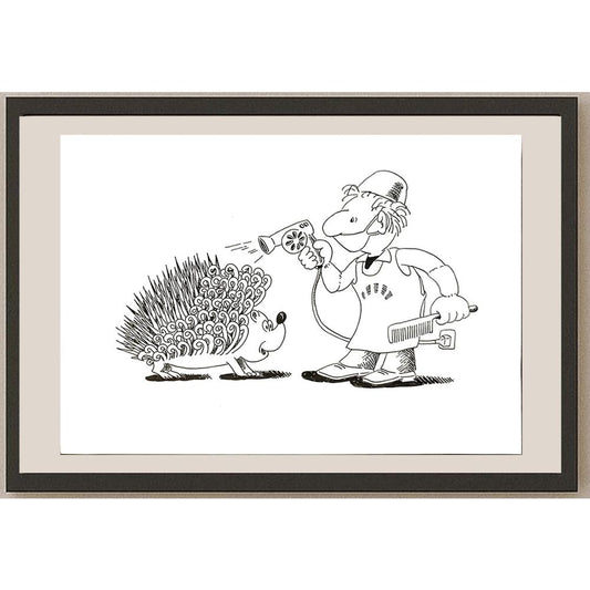 Ma Heng Chao 29x21cm Orijinal Karikatür BOD05665