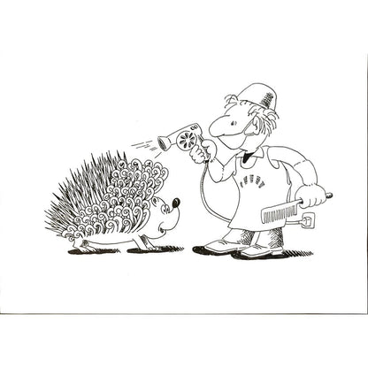 Ma Heng Chao 29x21cm Orijinal Karikatür BOD05665