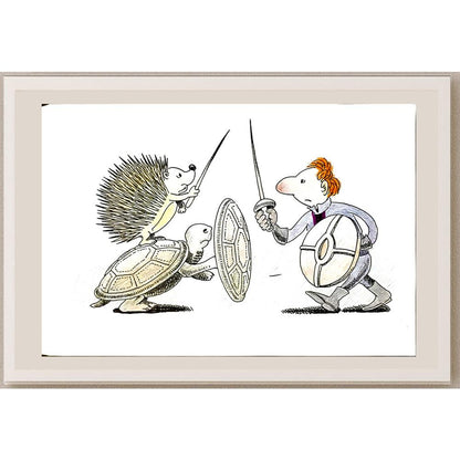 Ma Heng Chao 29x21cm Orijinal Karikatür BOD05666