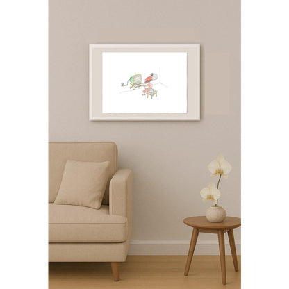 Nikolay Fitkov 29x21cm Orijinal Karikatür BOD05677