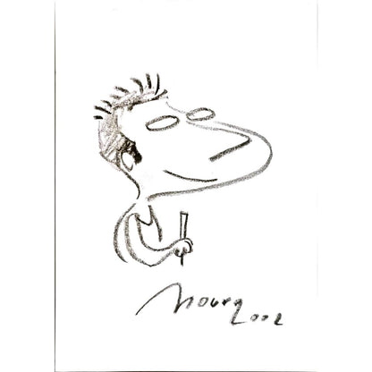 Unknown 29x21cm Orijinal Karikatür BOD05687