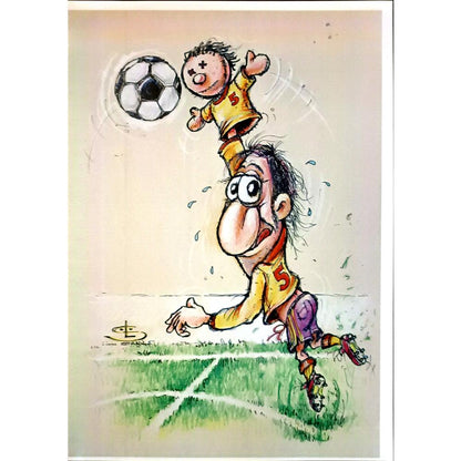 Liviu Stanila 29x21cm Orijinal Karikatür BOD05697
