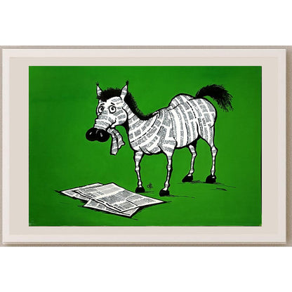Sergey Sichenko 29x21cm Orijinal Karikatür BOD05739