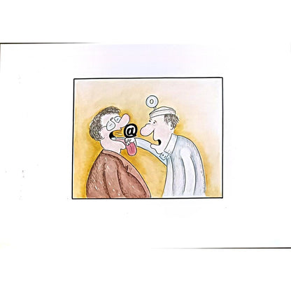 Zidarov Veselin 29x21cm Orijinal Karikatür BOD05741