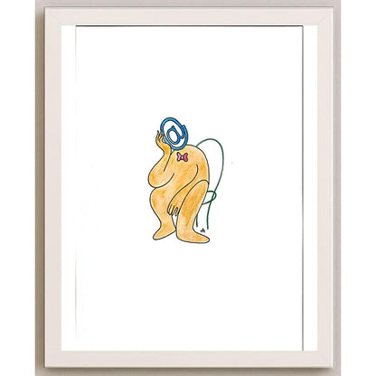 Alexei Talimonov 29x21cm Orijinal Karikatür BOD05752