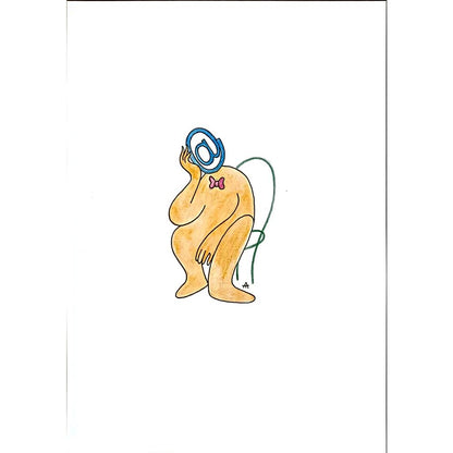 Alexei Talimonov 29x21cm Orijinal Karikatür BOD05752