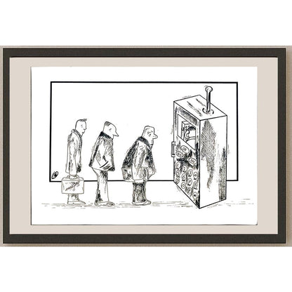 Saba Aryanpoor 29x21cm Orijinal Karikatür BOD05757