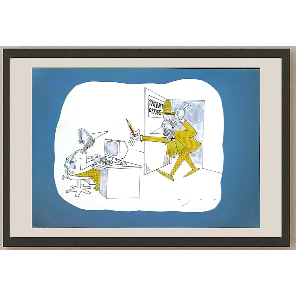 Midhat Ajanovic 29x21cm Orijinal Karikatür BOD05780