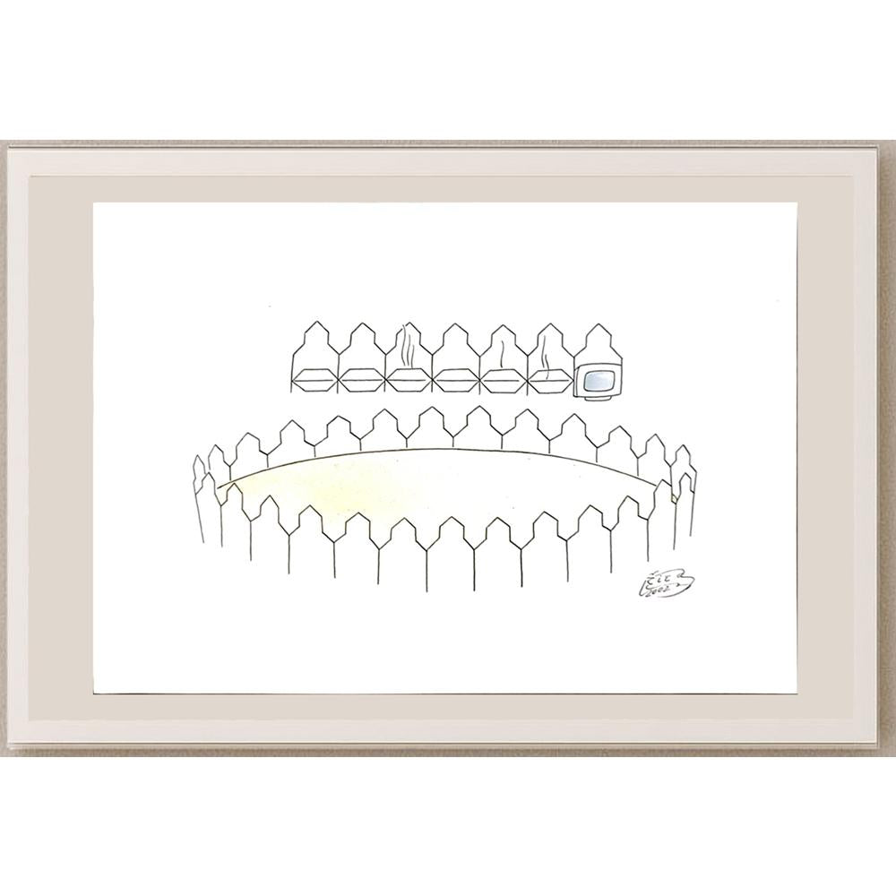 Vitalij Koryako 29x21cm Orijinal Karikatür BOD05793