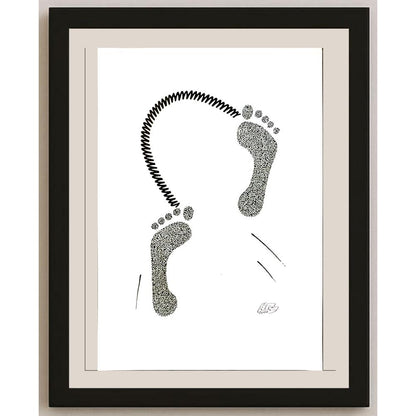 Vitalij Koryako 29x21cm Orijinal Karikatür BOD05794