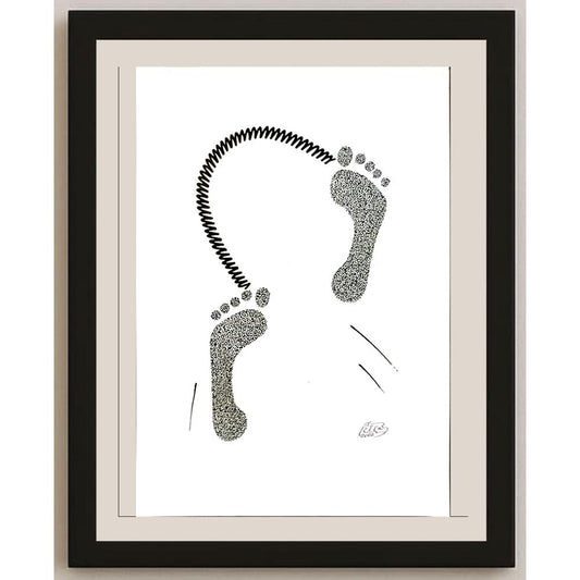 Vitalij Koryako 29x21cm Orijinal Karikatür BOD05794