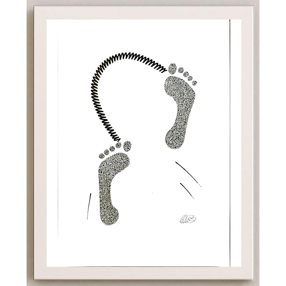 Vitalij Koryako 29x21cm Orijinal Karikatür BOD05794