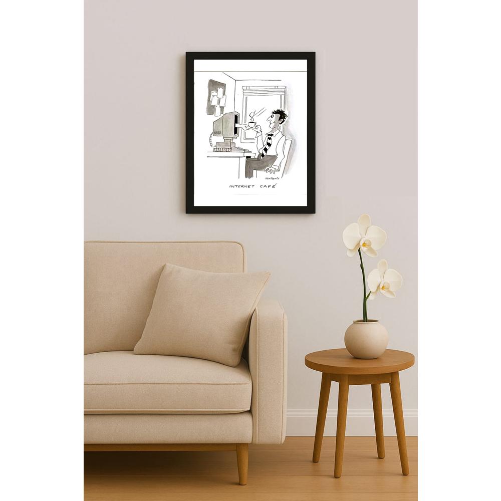 Semiramis Aydınlık 24x22cm Orijinal Karikatür BOD05796