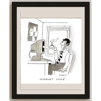 Semiramis Aydınlık 24x22cm Orijinal Karikatür BOD05796