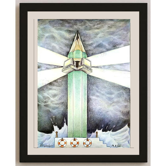 Massood Abrishaman 43x30cm Orijinal Karikatür BOD05828