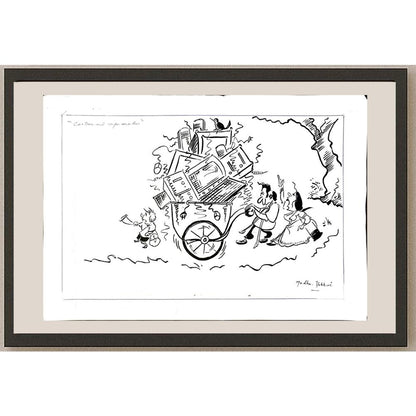 Madhu Yekkesi 43x30cm Orijinal Karikatür BOD05840