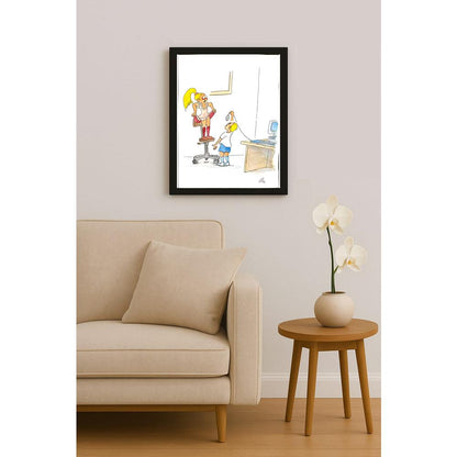 Kresimir Filipan 39x33cm Orijinal Karikatür BOD05849