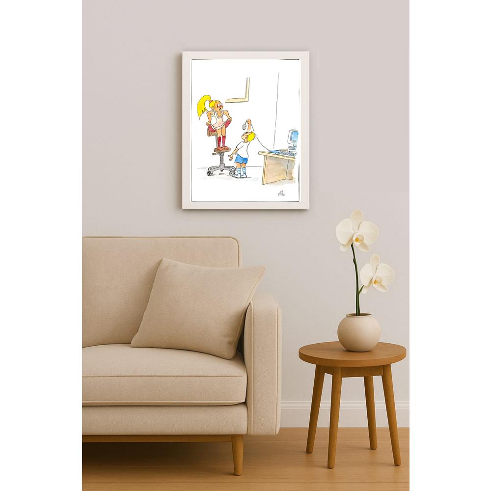 Kresimir Filipan 39x33cm Orijinal Karikatür BOD05849