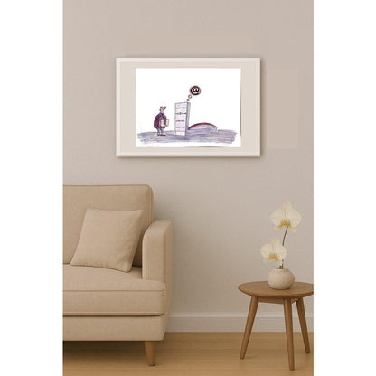 Leng Yan Ping 35x25cm Orijinal Karikatür BOD05855