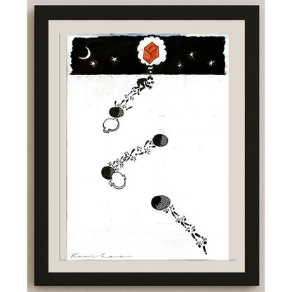 Rooshan Gataullin 43x30cm Orijinal Karikatür BOD05866