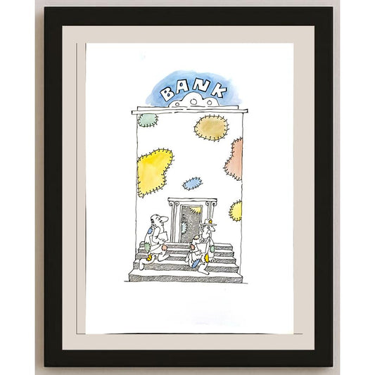Meret Klıçev 43x30cm Orijinal Karikatür BOD05867