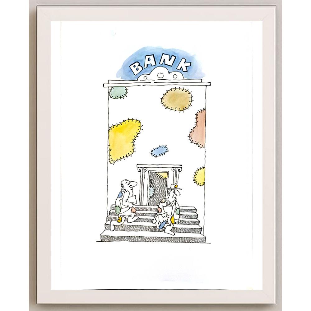 Meret Klıçev 43x30cm Orijinal Karikatür BOD05867